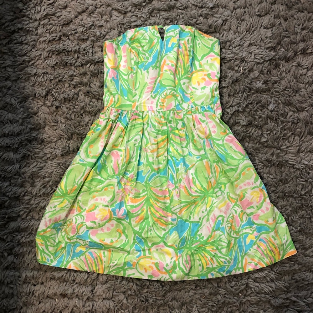 Lilly Pulitzer Strapless Dress